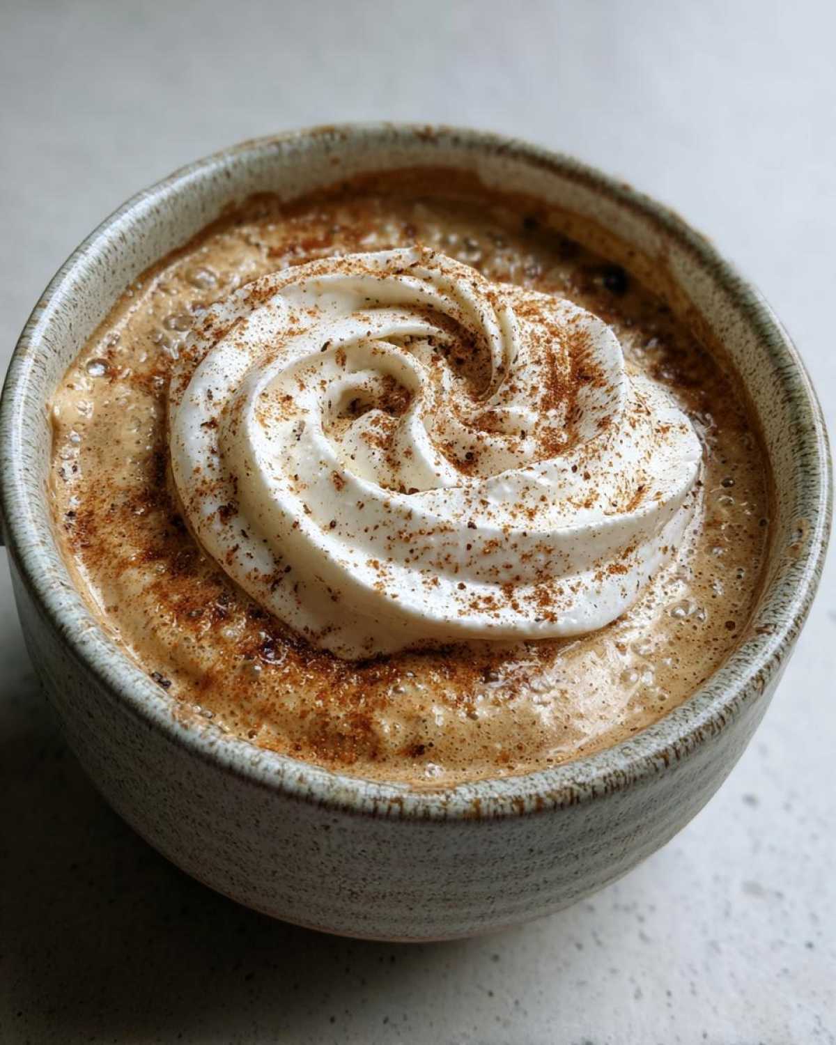 Oatmeal Latte (Coffee-Infused Porridge) - detail 1