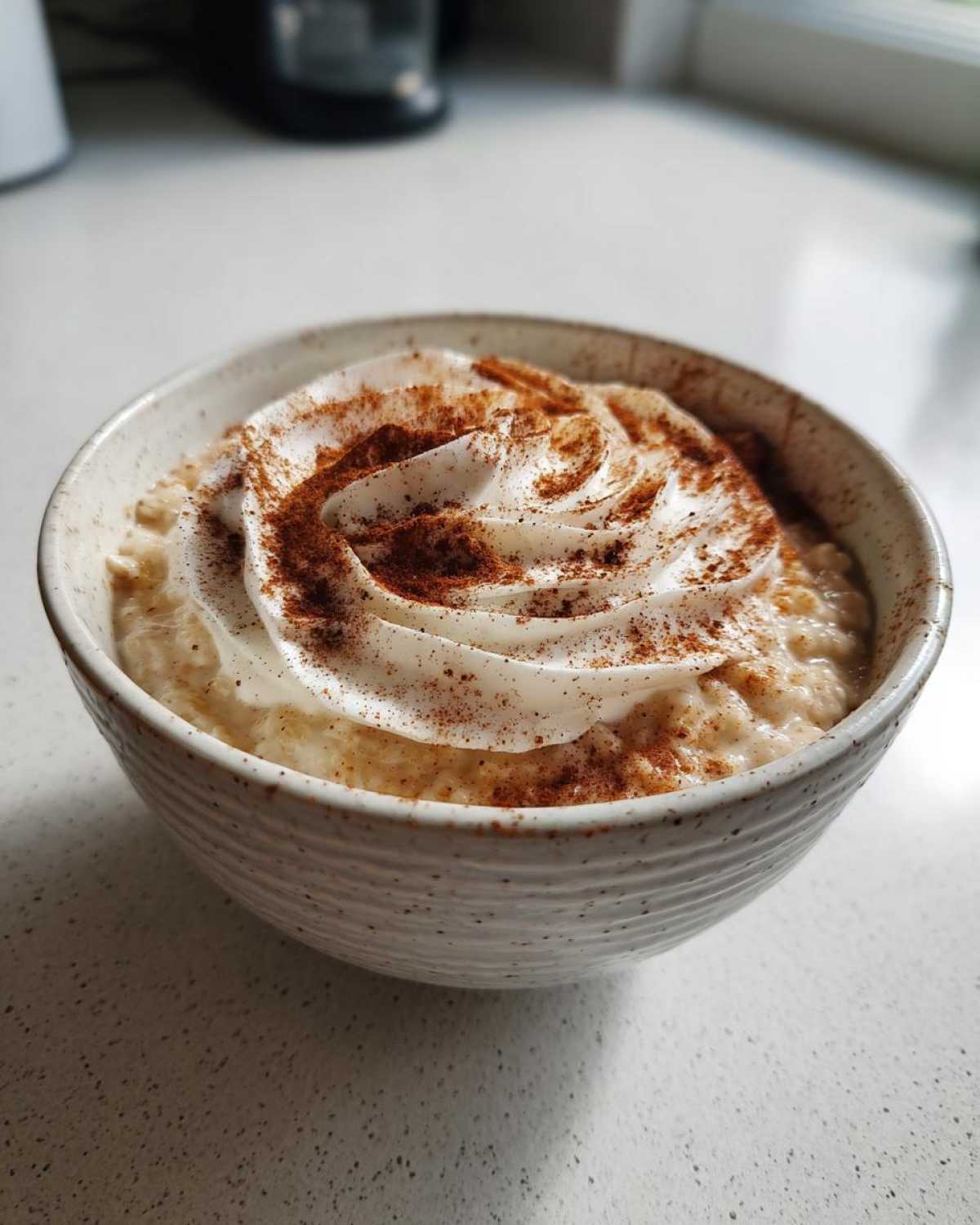 Oatmeal Latte (Coffee-Infused Porridge) - detail 2