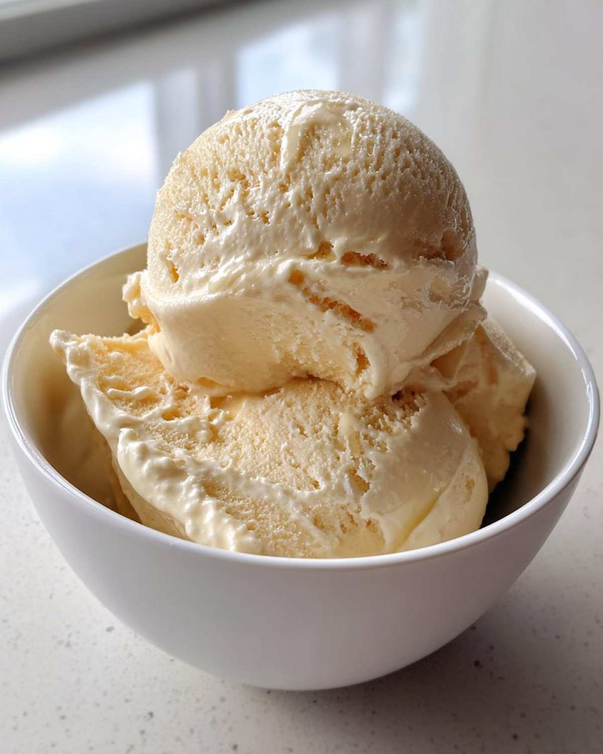 Olive Oil Ice Cream (Creamy & Unexpected) - detail 3