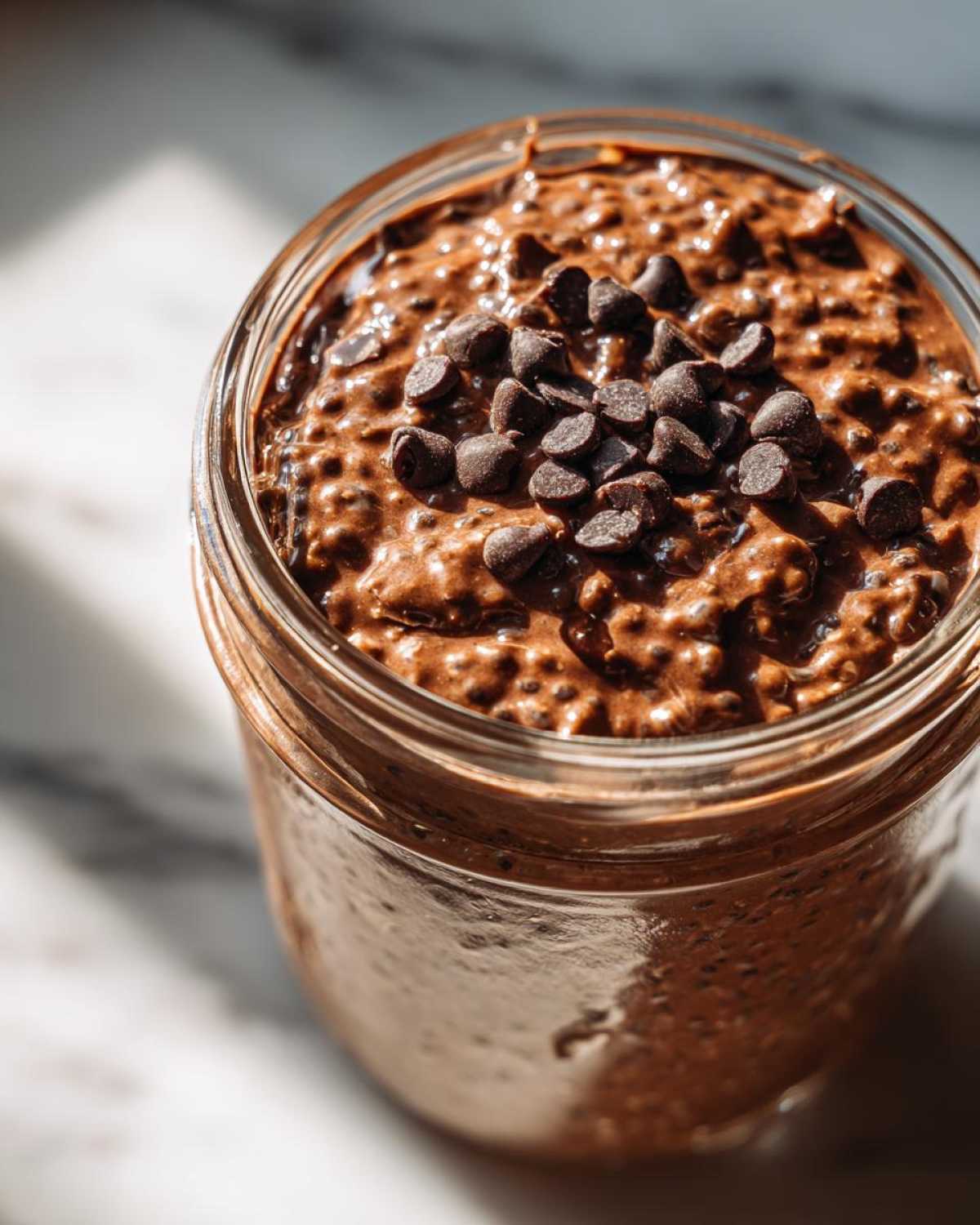 Overnight Oats that Taste Like Brownie Batter - detail 3