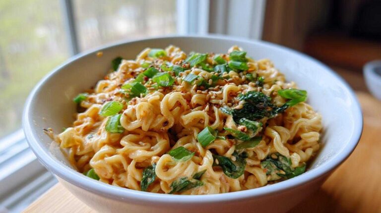 Peanut Butter Ramen (TikTok Hack)