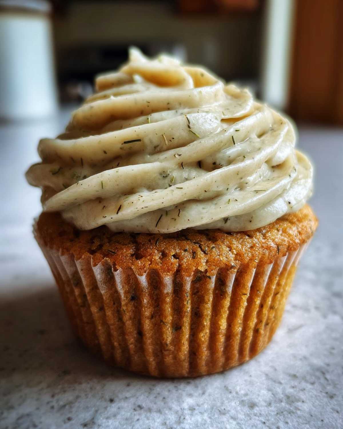Pickle Cupcakes with Maple Frosting - detail 2
