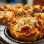 Pizza Cupcakes (Savory Pizza Muffins)