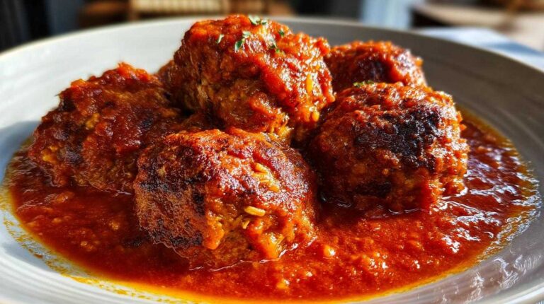 Porcupine Meatballs (Rice-Stuffed Meatballs)