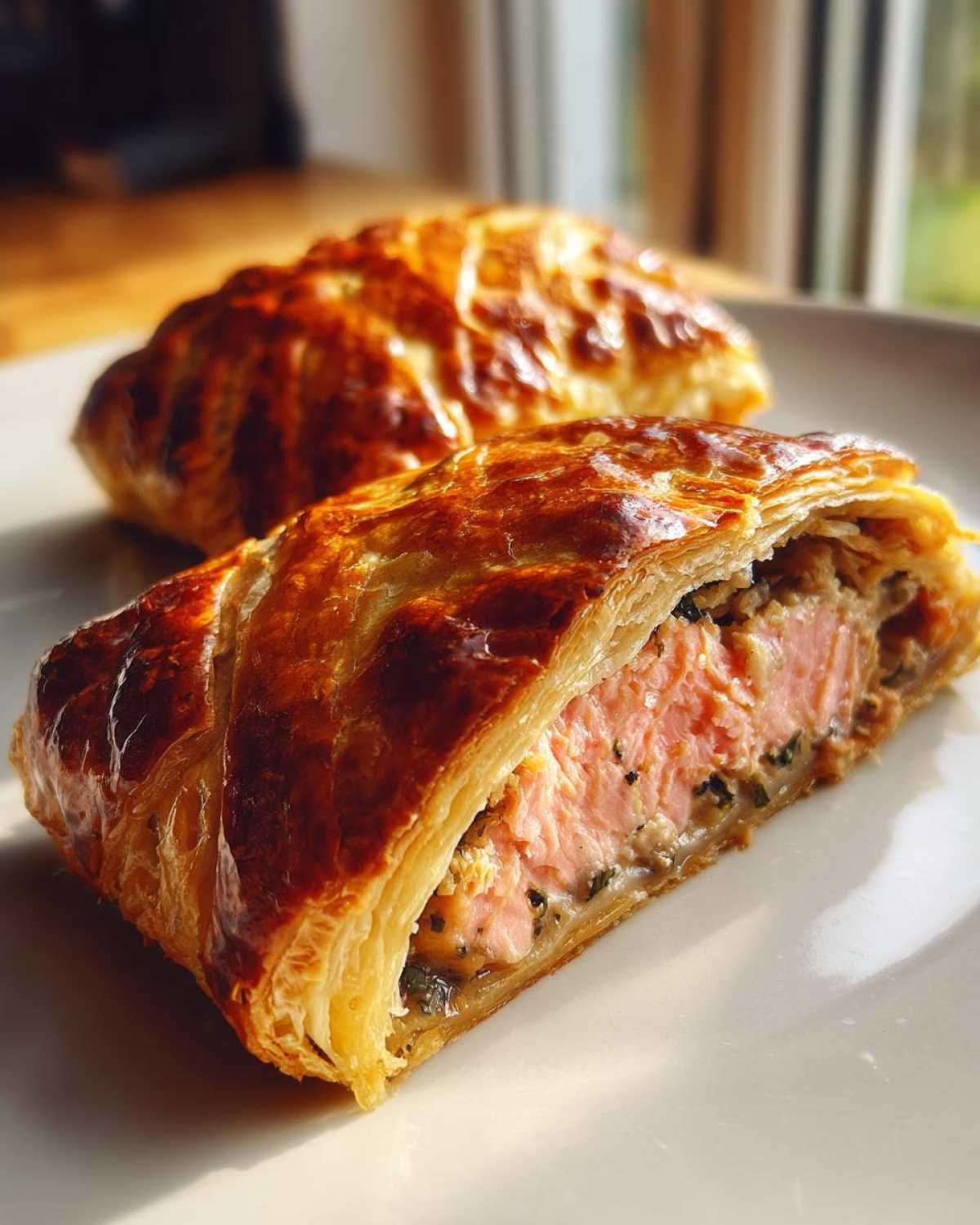 Salmon Wellington (Puff Pastry) - detail 3