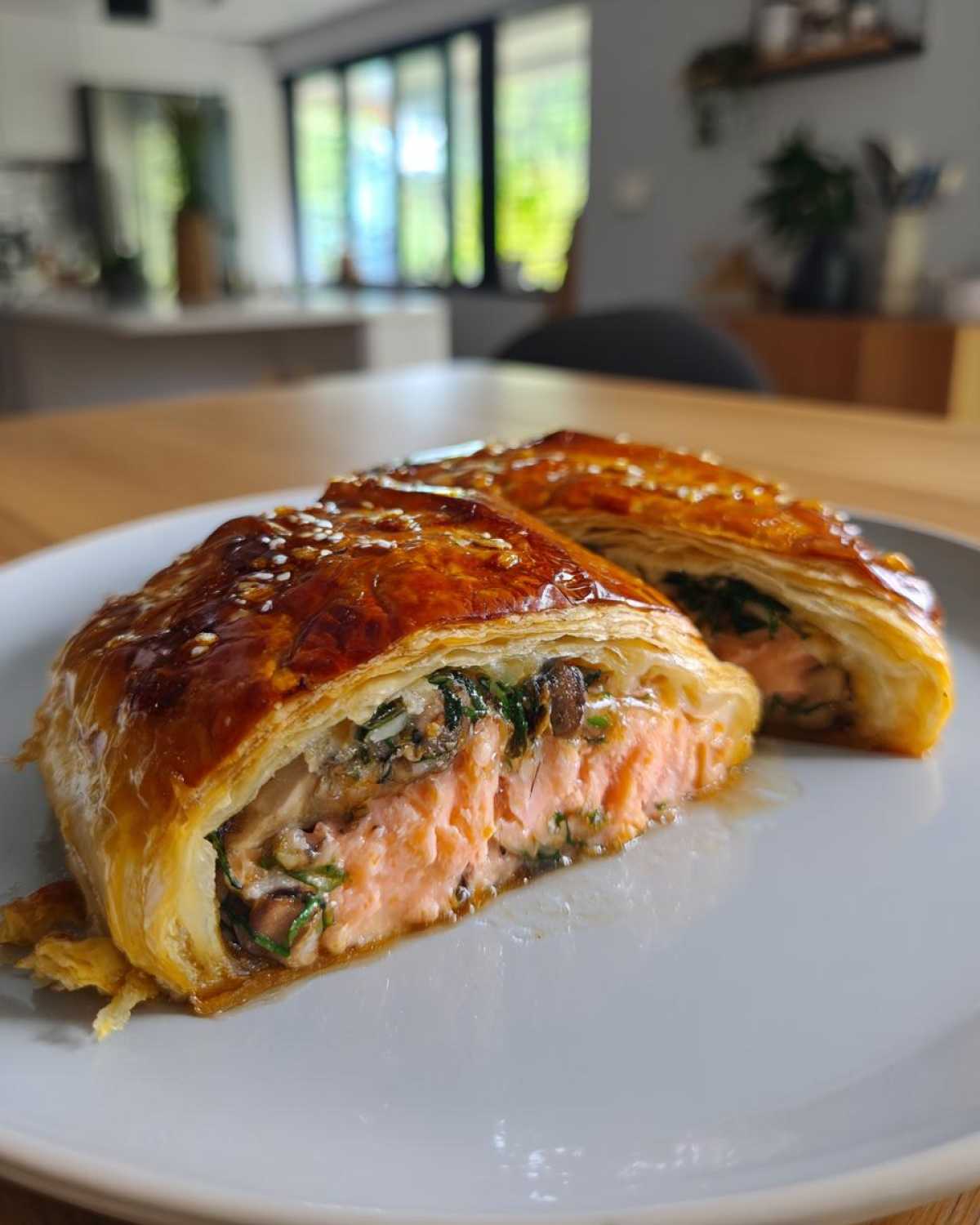 Salmon Wellington (Puff Pastry) - detail 4