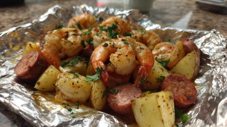 Shrimp Boil Foil Packets: 35 Min Flavor Explosion Shrimp Boil Foil Packets