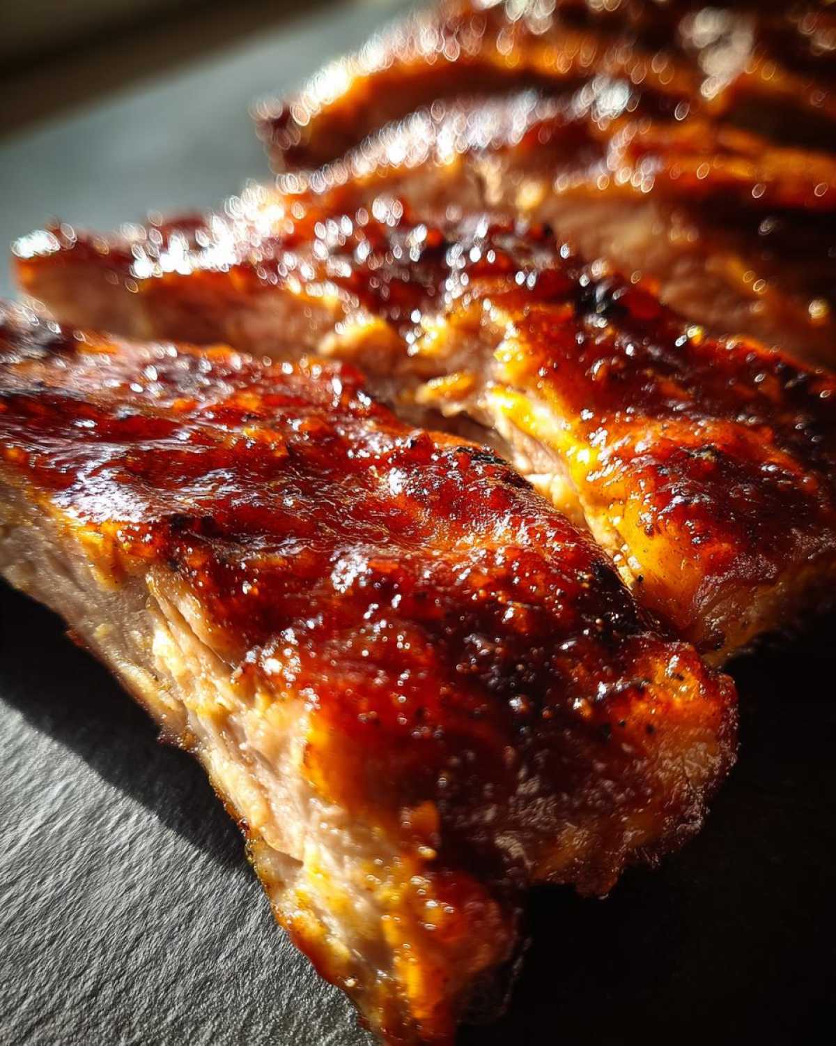 Slow Cooker Cola Ribs - detail 2