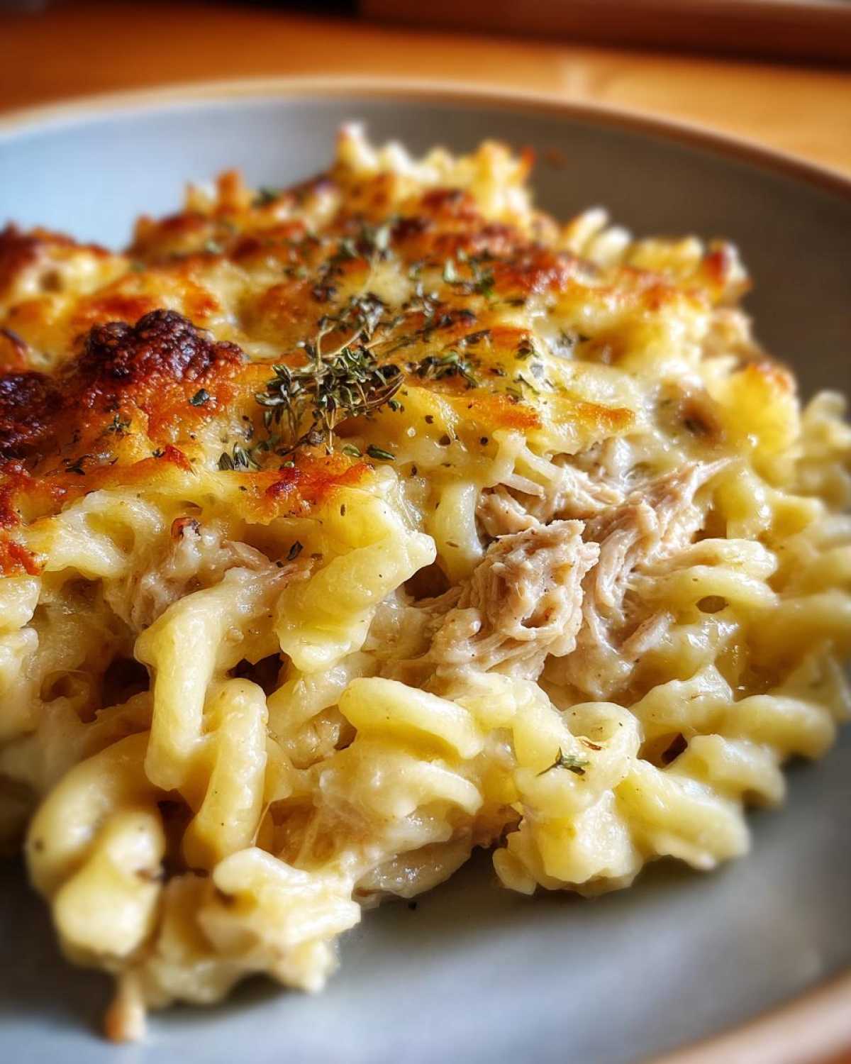 Slow cooker tuna noodle casserole - detail 3