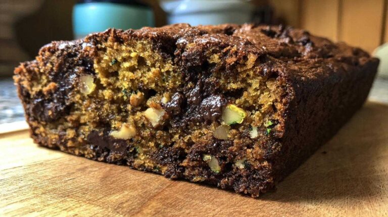Spiced Chocolate Zucchini Bread Orange Walnuts