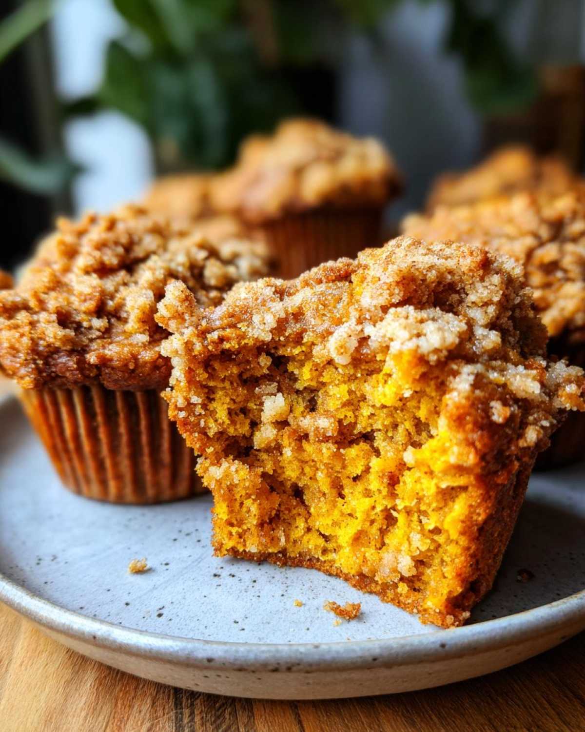 Spiced Pumpkin Streusel Muffins - detail 3