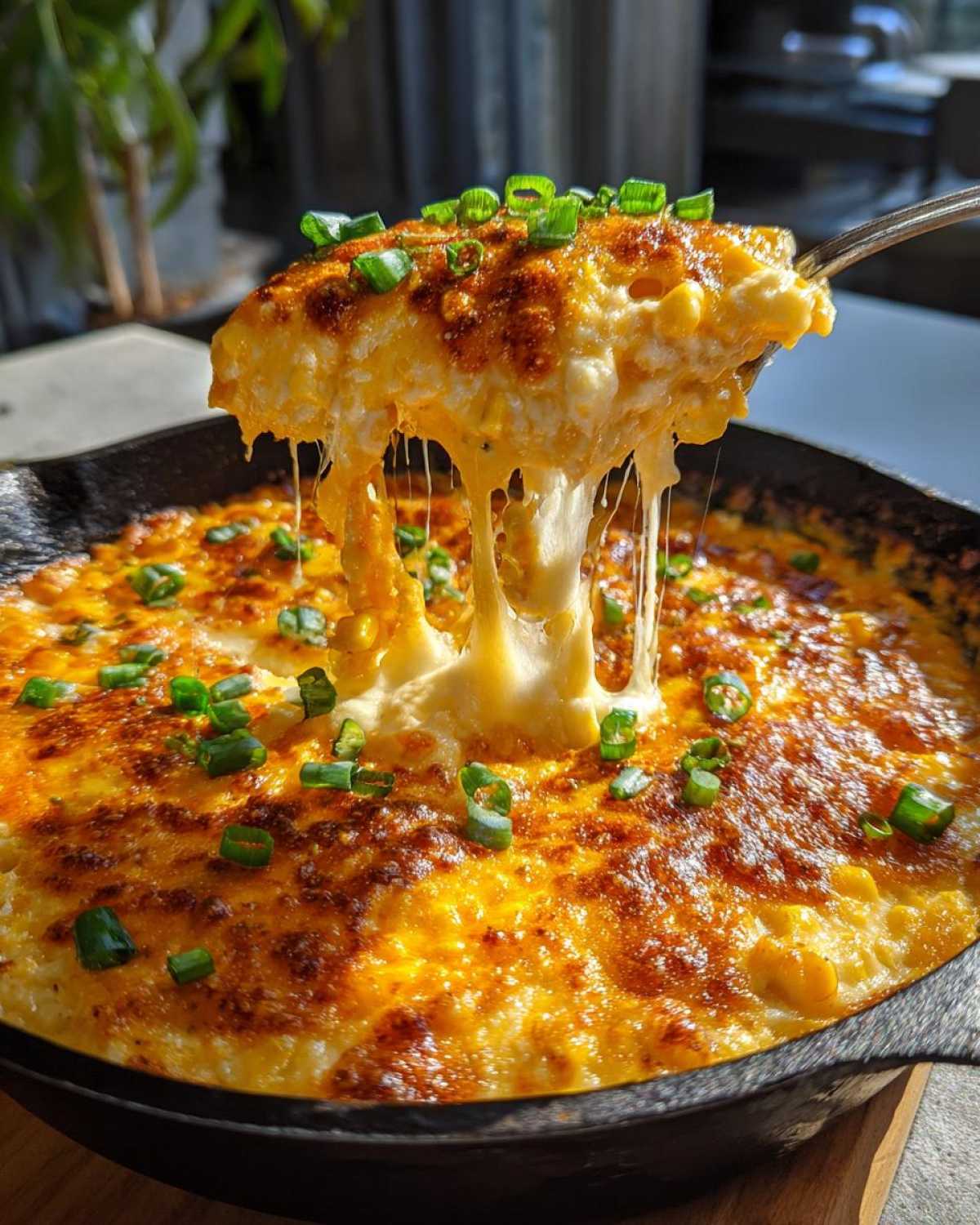 Spicy Korean Corn Cheese (Skillet Dip) - detail 3