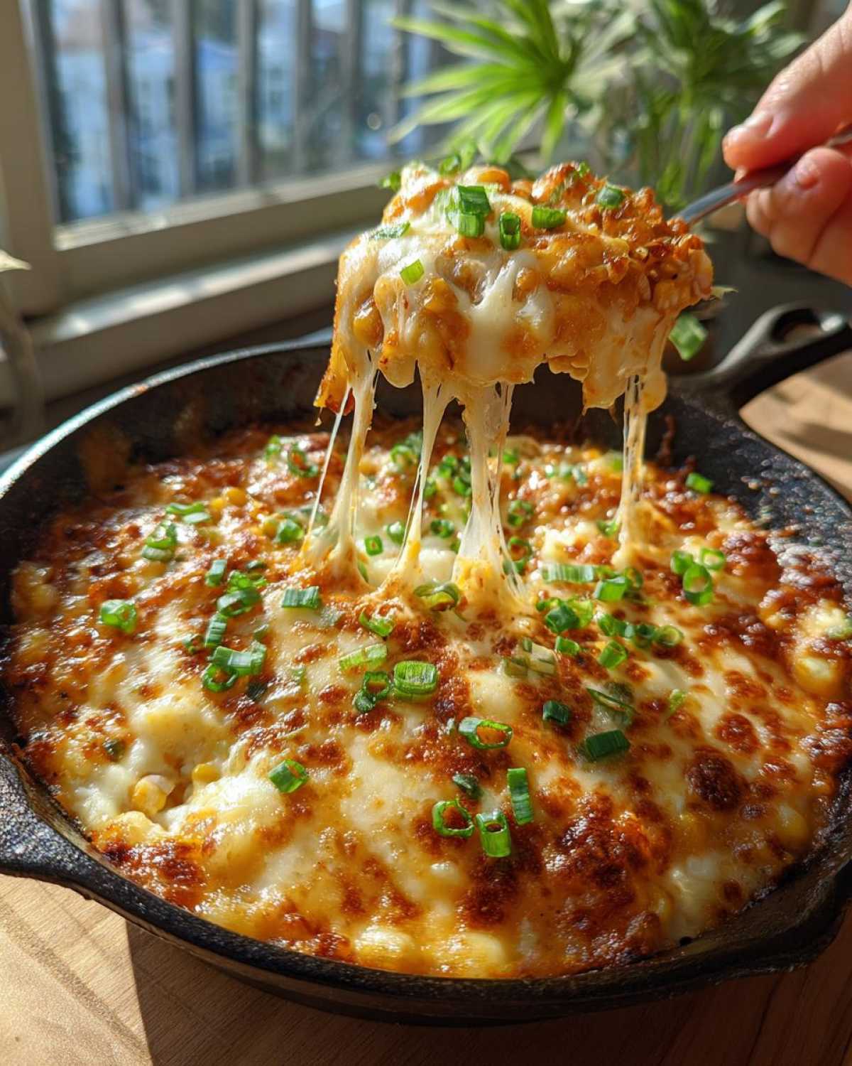 Spicy Korean Corn Cheese (Skillet Dip) - detail 4