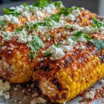 Spicy Mexican street corn
