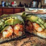 Sushi Sandwich Wrap (Onigirazu Sushi Burger)