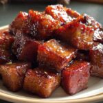 Sweet and Sour Spam Burnt Ends