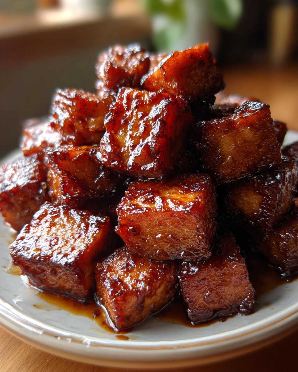 Sweet and Sour Spam Burnt Ends - detail 2