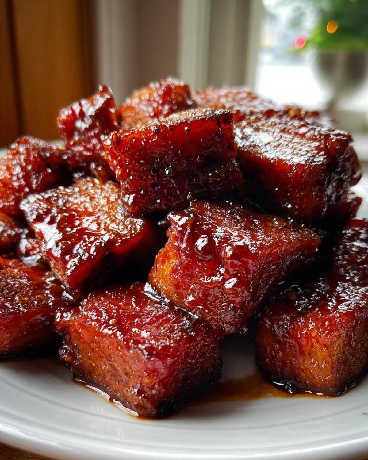 Sweet and Sour Spam Burnt Ends - detail 3