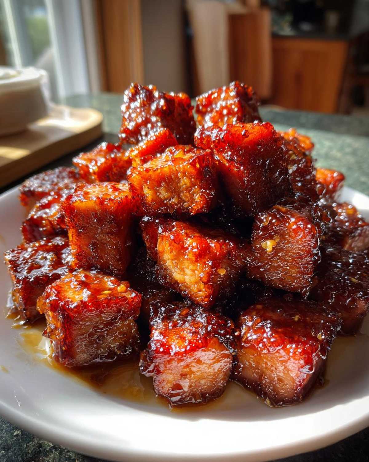 Sweet and Sour Spam Burnt Ends - detail 4