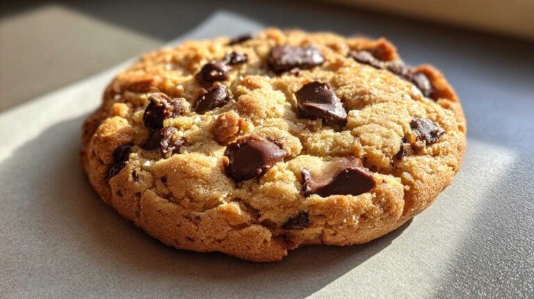 Tahini Chocolate Chip Cookies