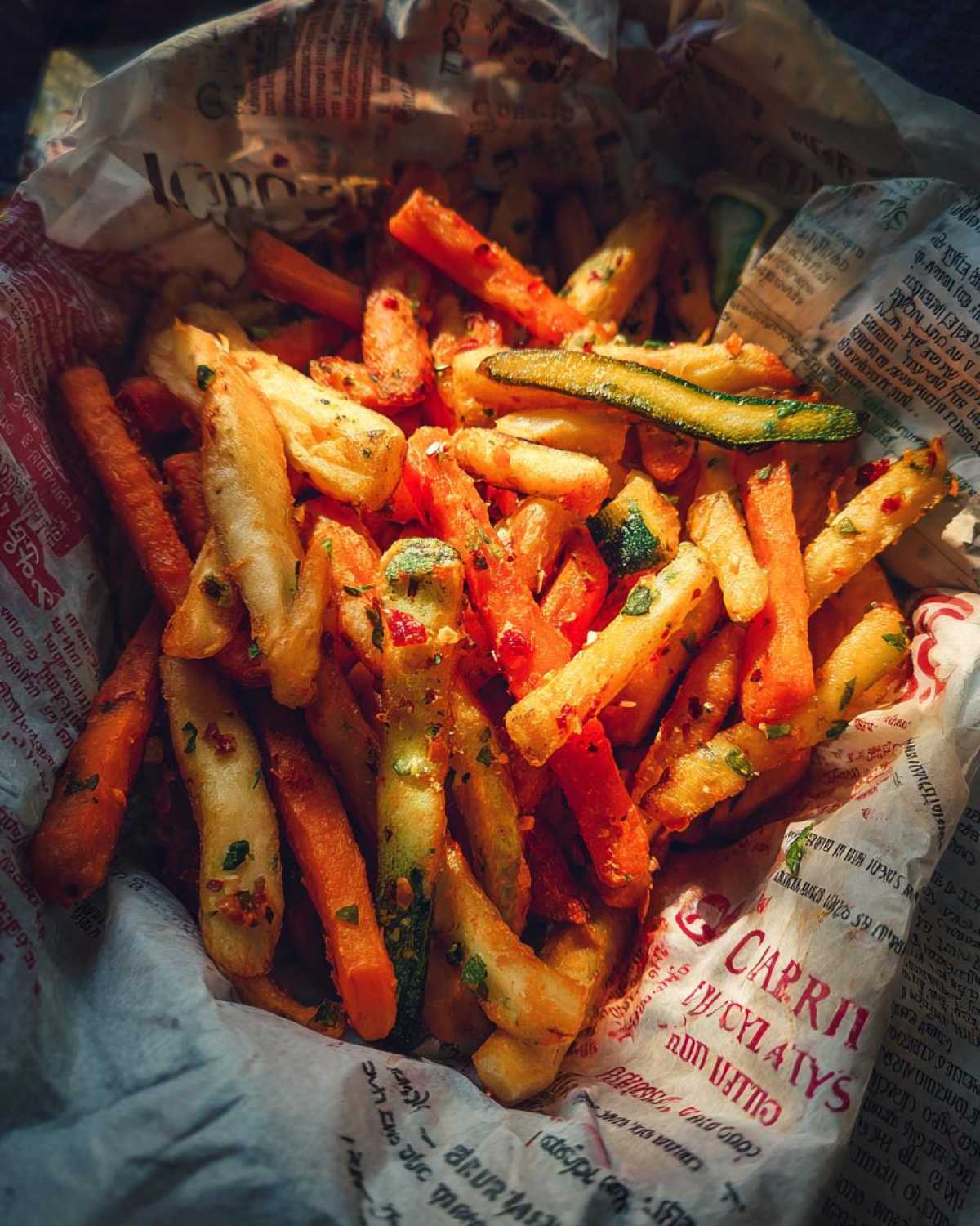 Vegetable "Fries" Trio (Carrot, Zucchini, etc.) - detail 2