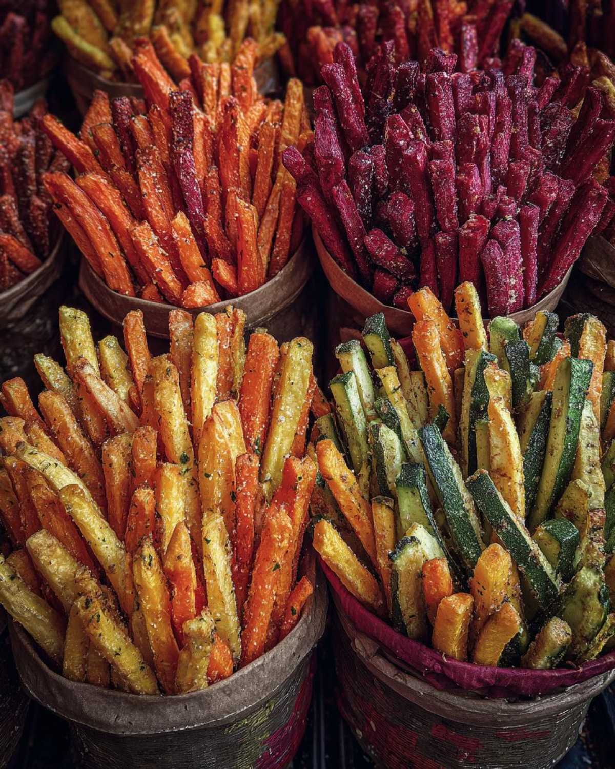 Vegetable "Fries" Trio (Carrot, Zucchini, etc.) - detail 4