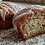 Zucchini Bread Muffins with a Cinnamon Glaze