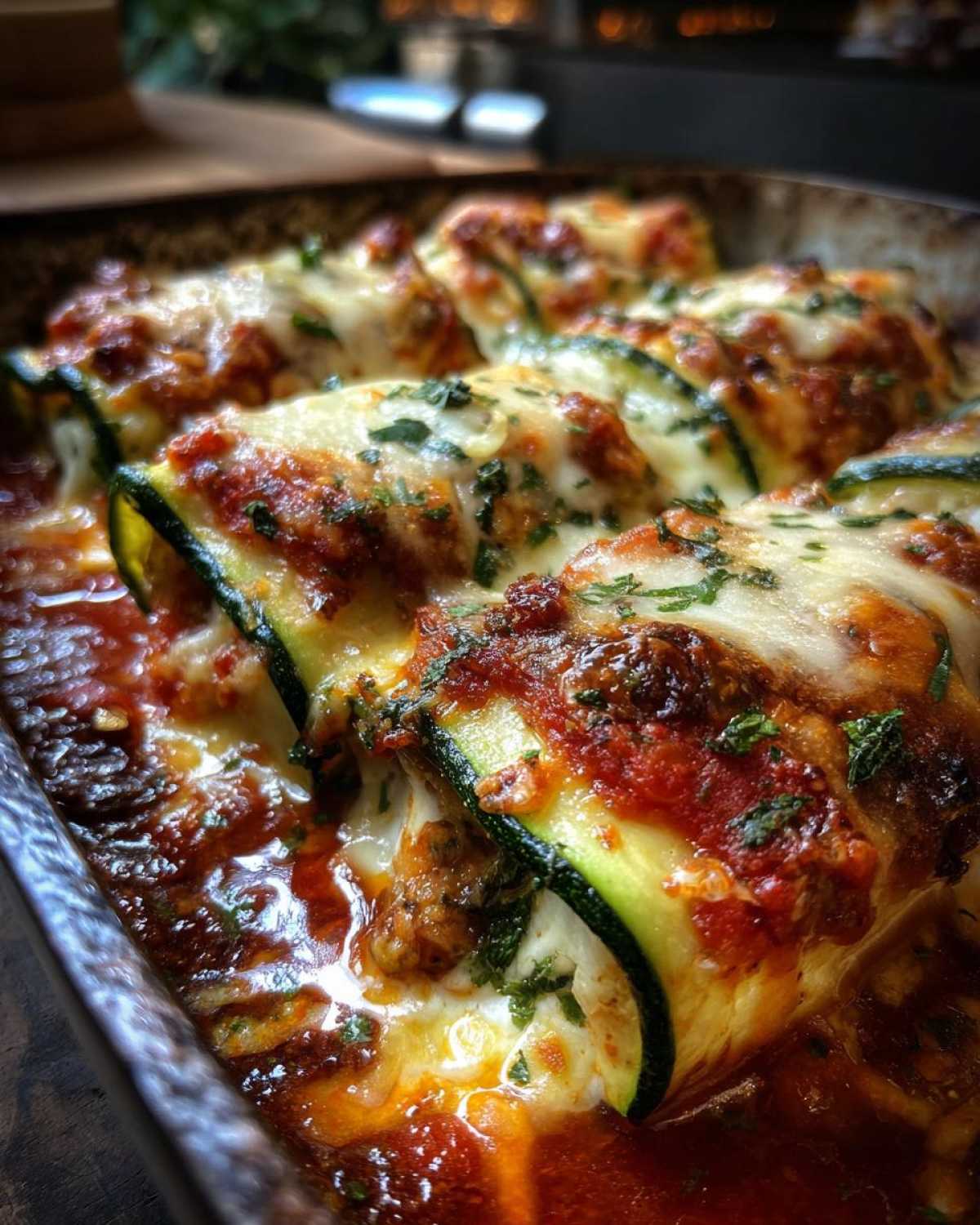Zucchini Lasagna Roll-Ups (No Noodle Low-Carb) - detail 4