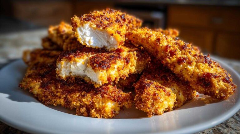 Almond Crusted Chicken Tenders