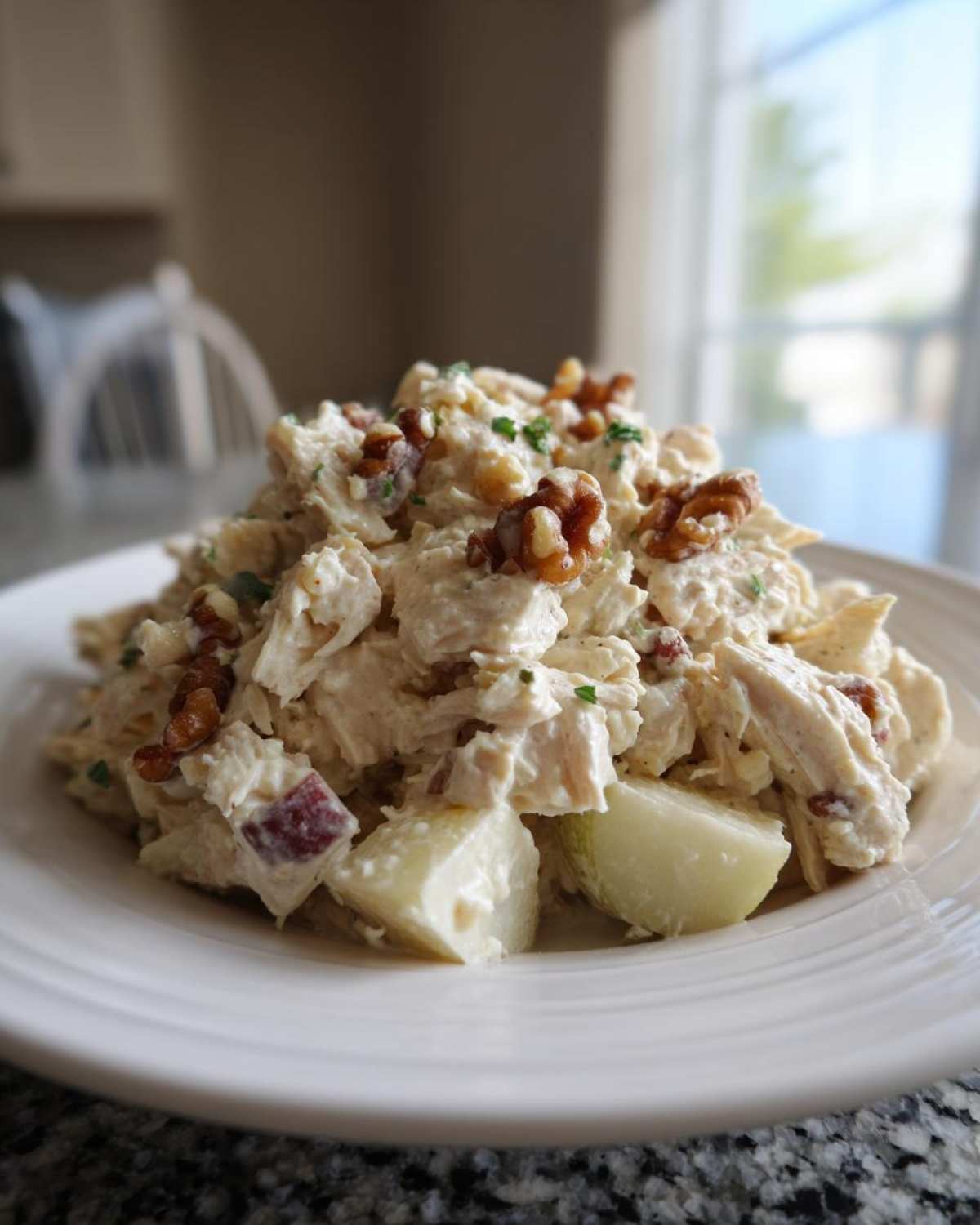 Apple Walnut Chicken Salad - detail 4