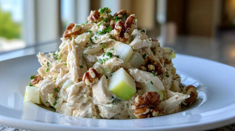 Apple Walnut Chicken Salad