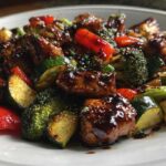 Balsamic Glazed Chicken and Veggies