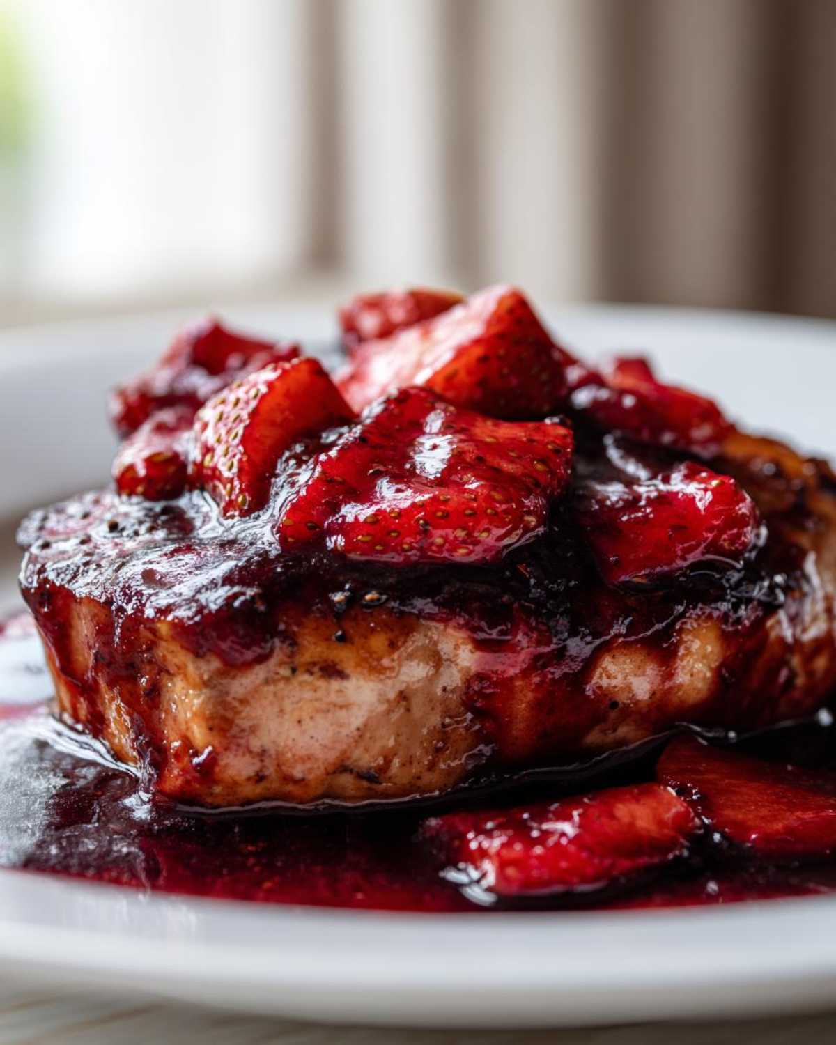 Balsamic Strawberry Chicken - detail 1