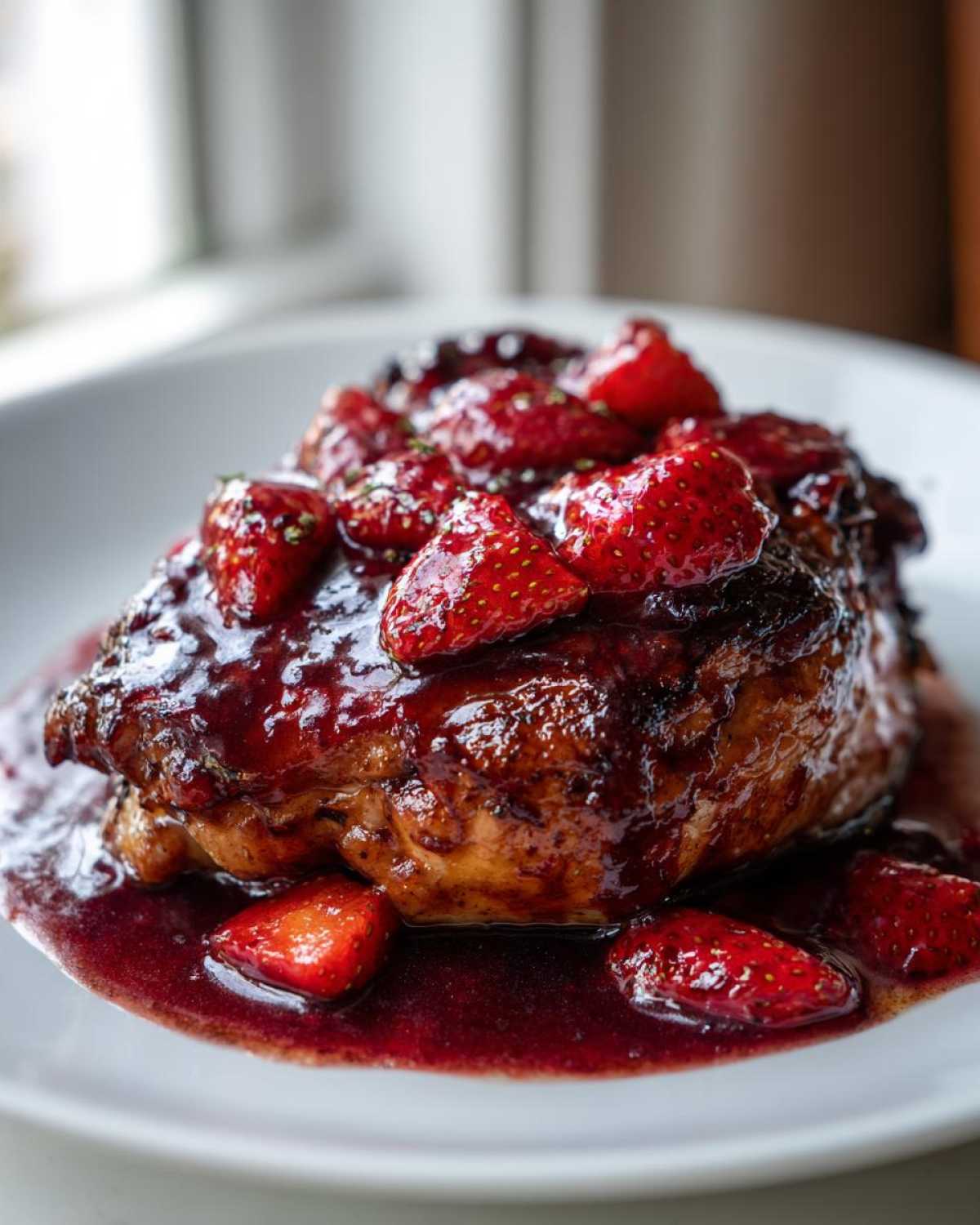 Balsamic Strawberry Chicken - detail 3
