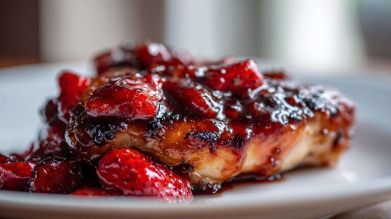 Balsamic Strawberry Chicken
