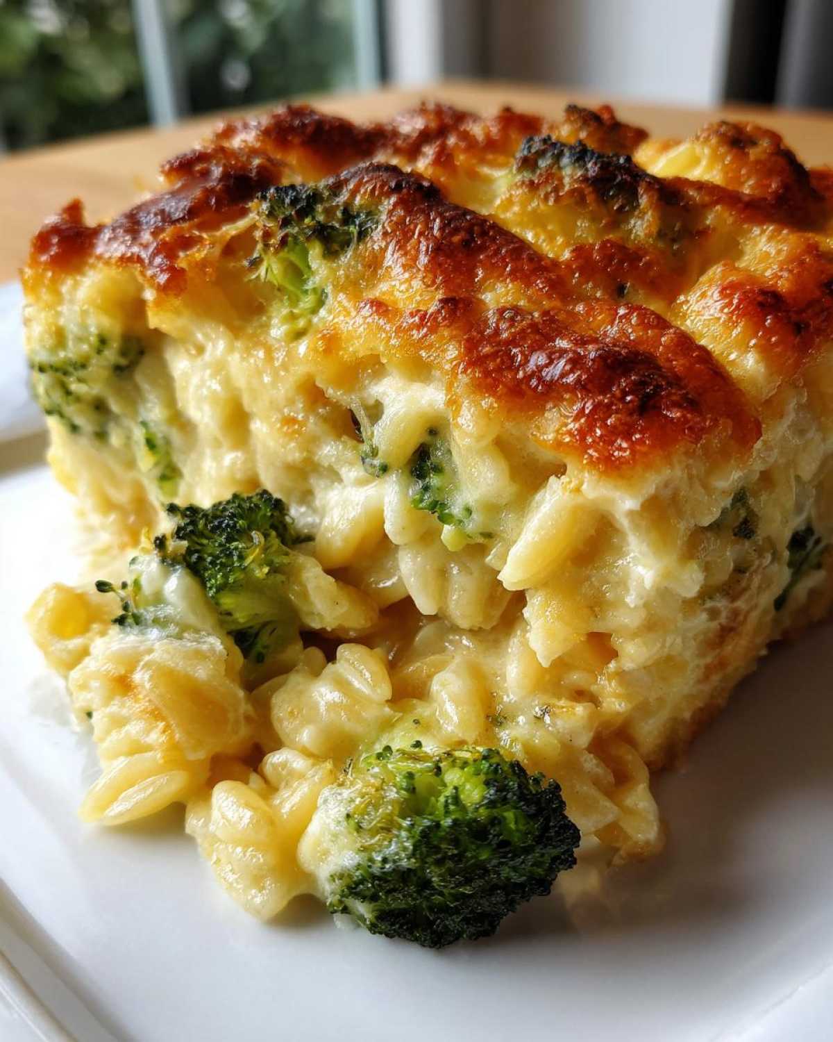 Broccoli Cheddar Orzo Bake - detail 3