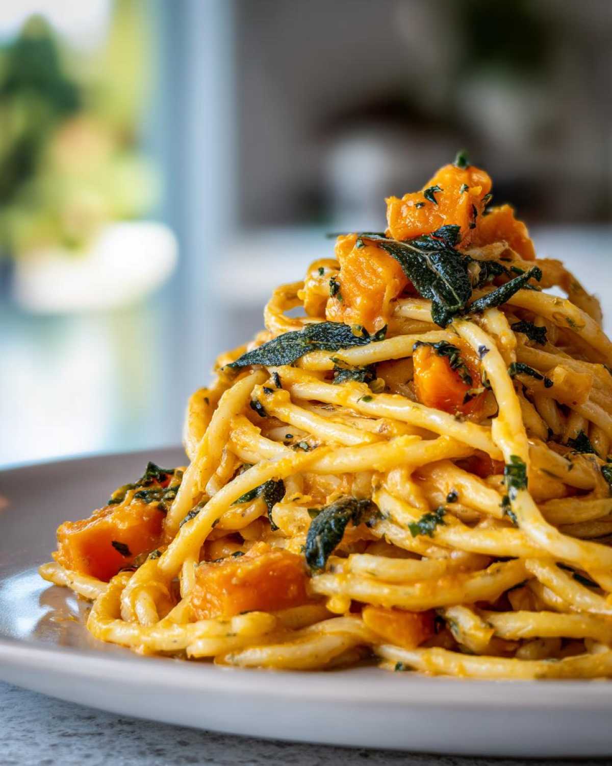 Butternut Squash and Sage Pasta - detail 2