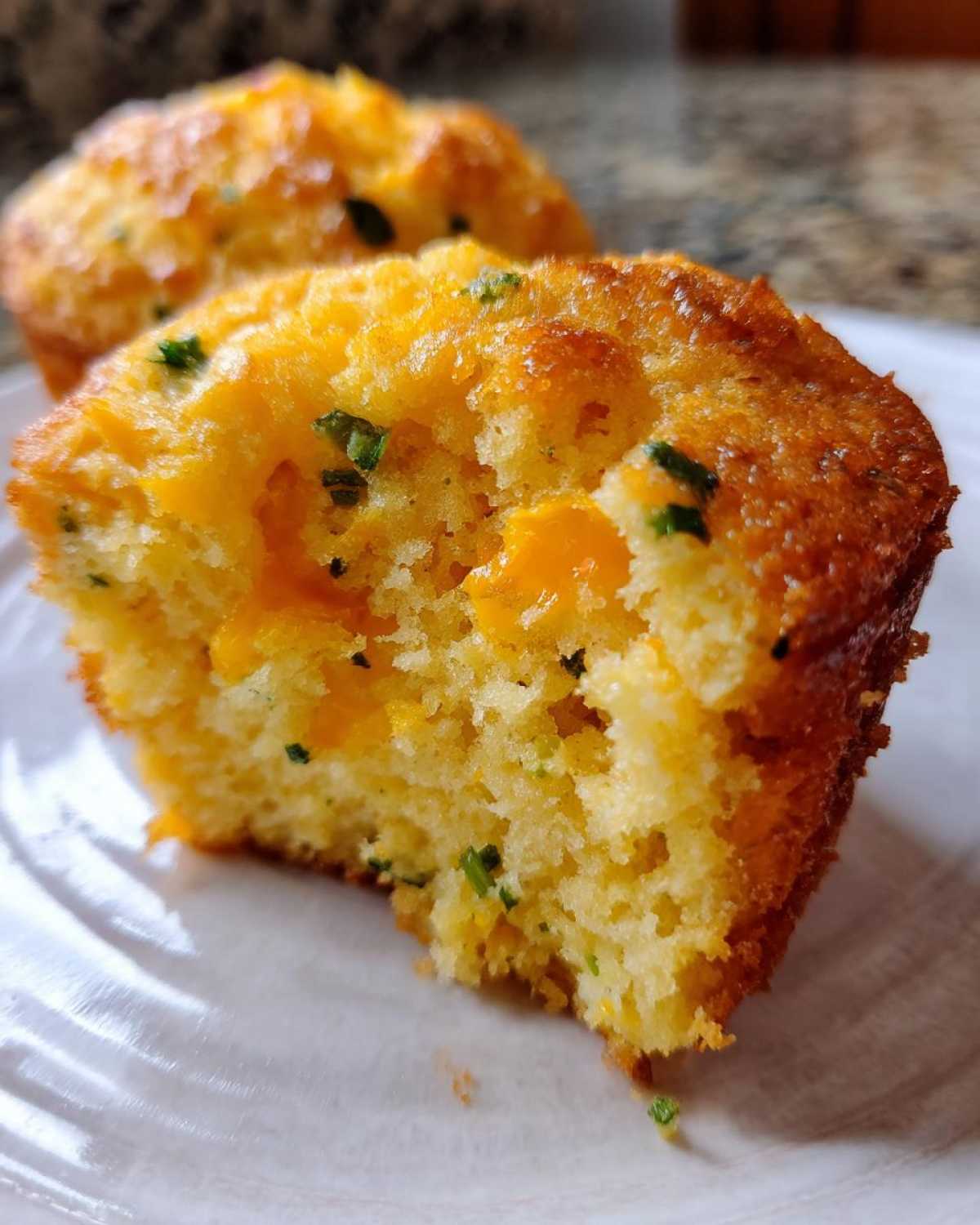 Cheddar Jalapeño Cornbread Muffins - detail 1