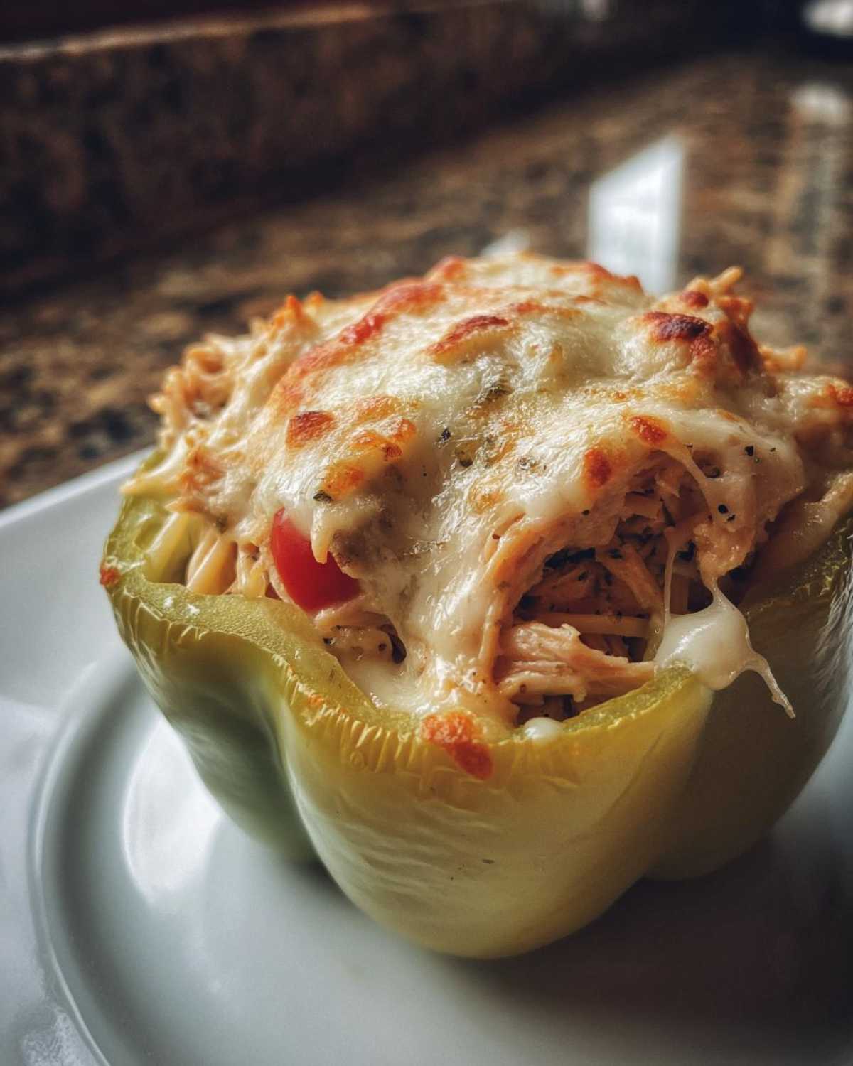 Chicken Alfredo Stuffed Peppers - detail 4