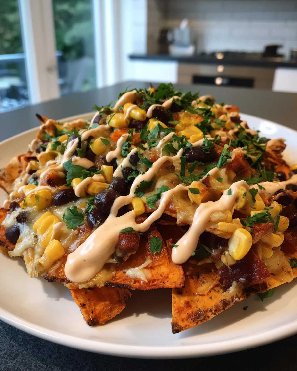 Chipotle Sweet Potato Nachos - detail 1