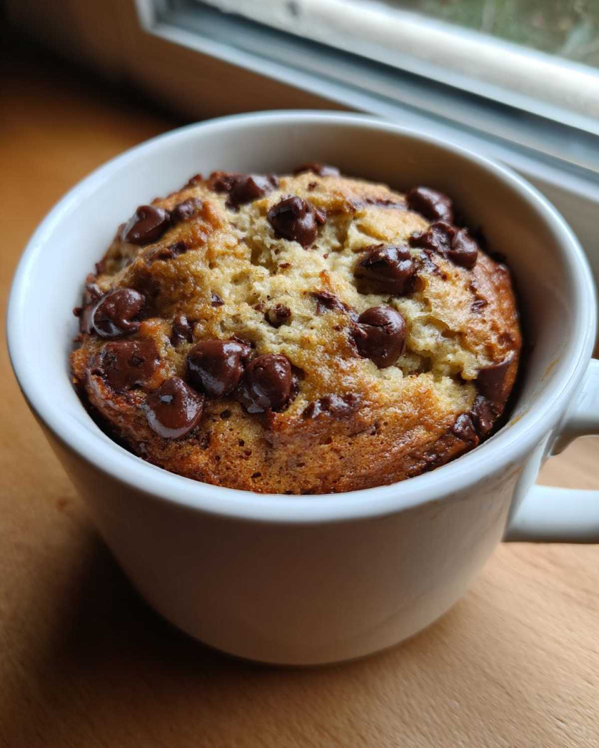 Chocolate Chip Banana Mug Cake - detail 1