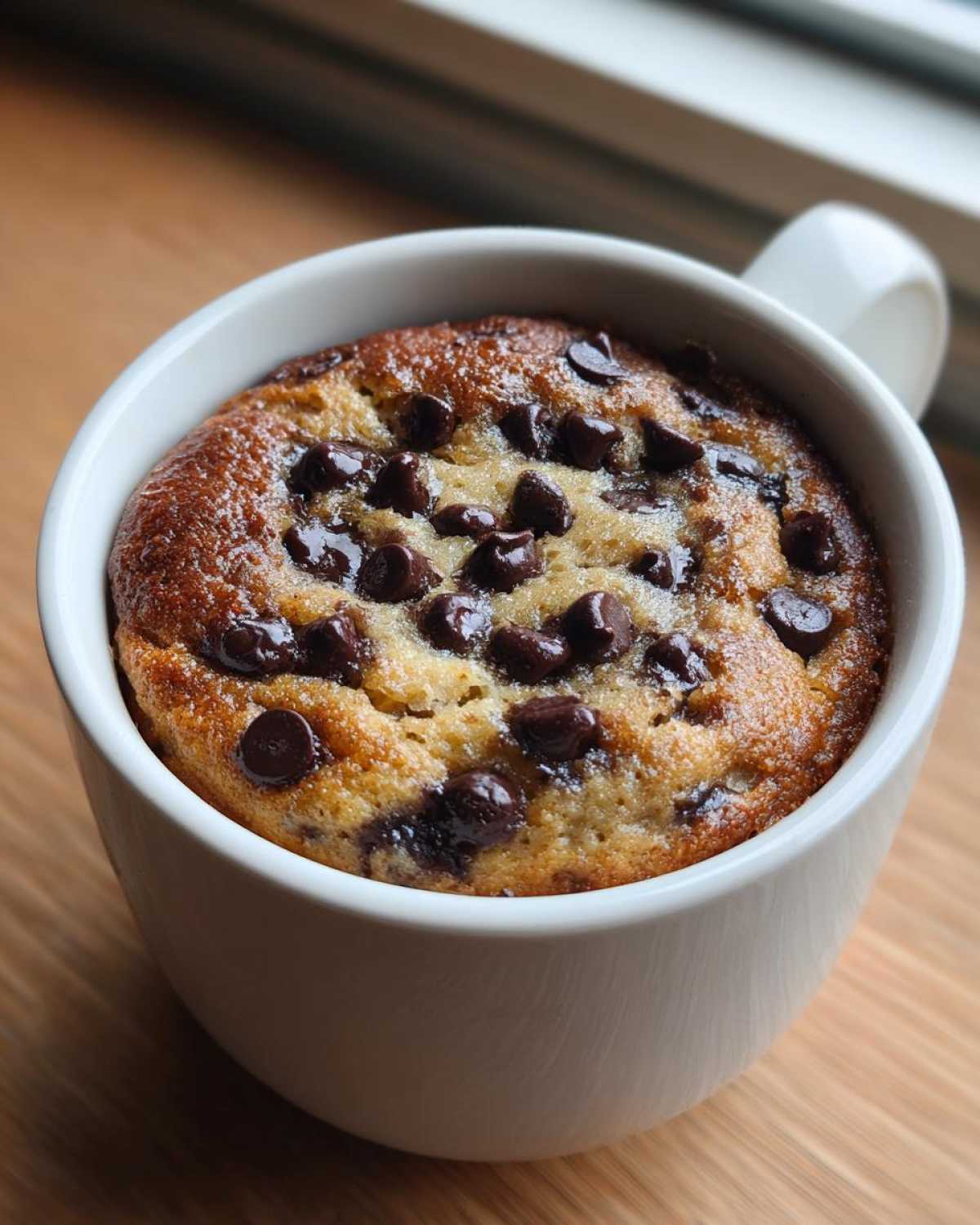 Chocolate Chip Banana Mug Cake - detail 2