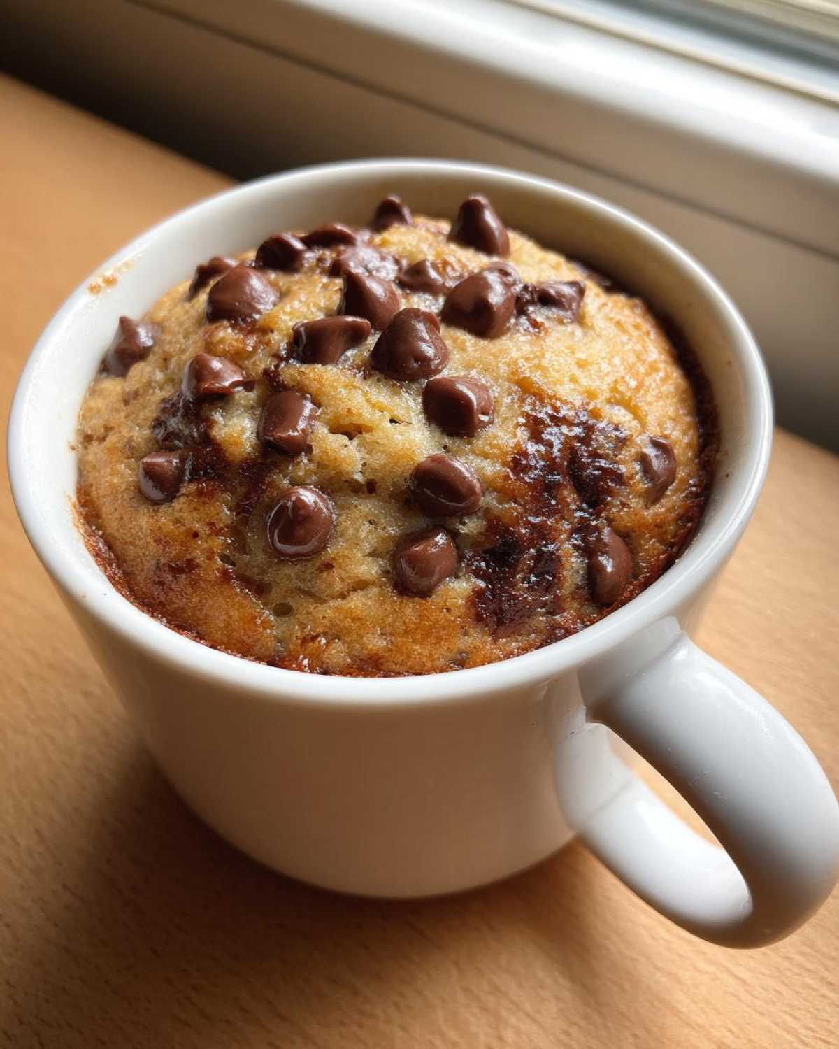 Chocolate Chip Banana Mug Cake - detail 3