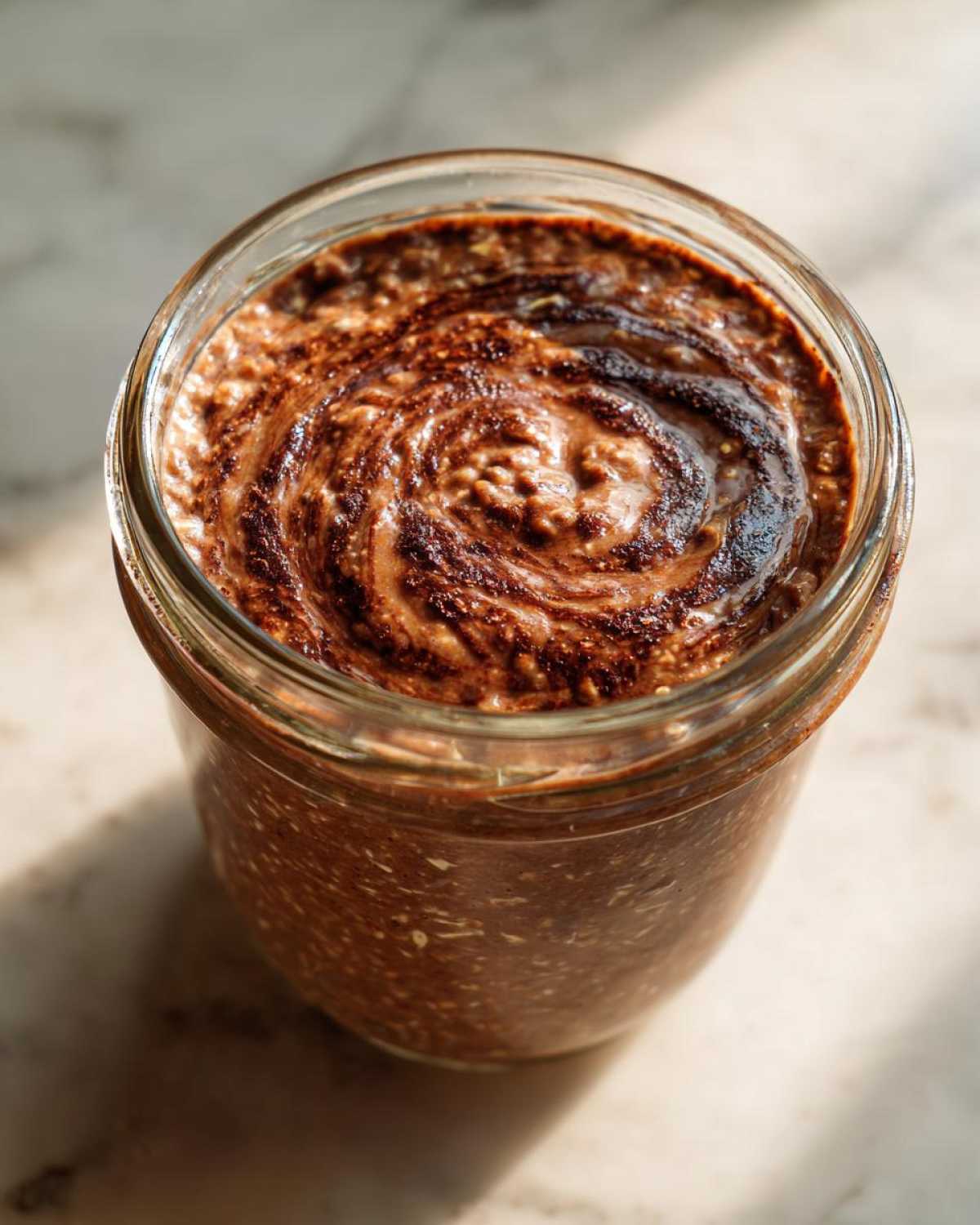 Chocolate Hazelnut Overnight Oats - detail 4