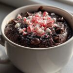 Chocolate Peppermint Mug Cake