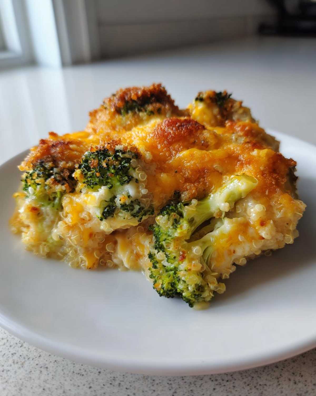 Creamy Broccoli and Quinoa Bake - detail 1