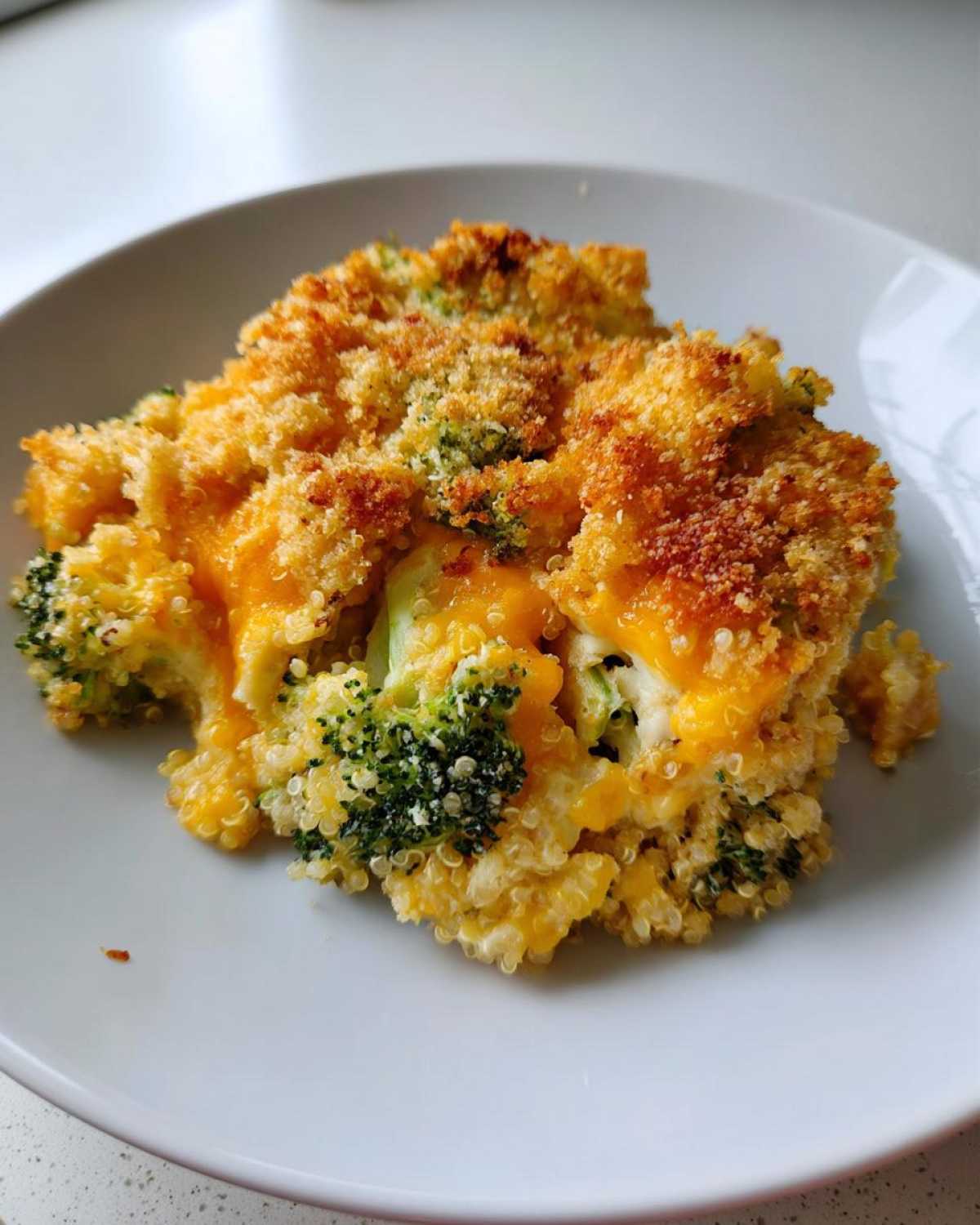 Creamy Broccoli and Quinoa Bake - detail 4