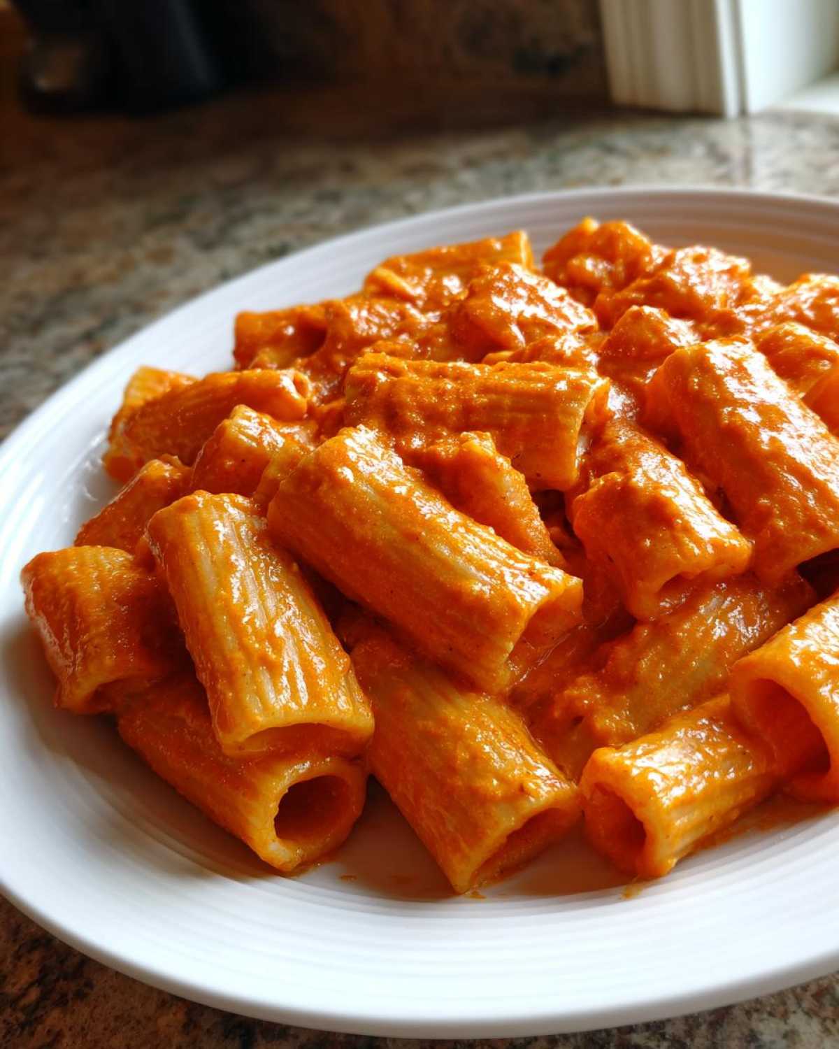 Creamy Roasted Red Pepper Pasta - detail 1