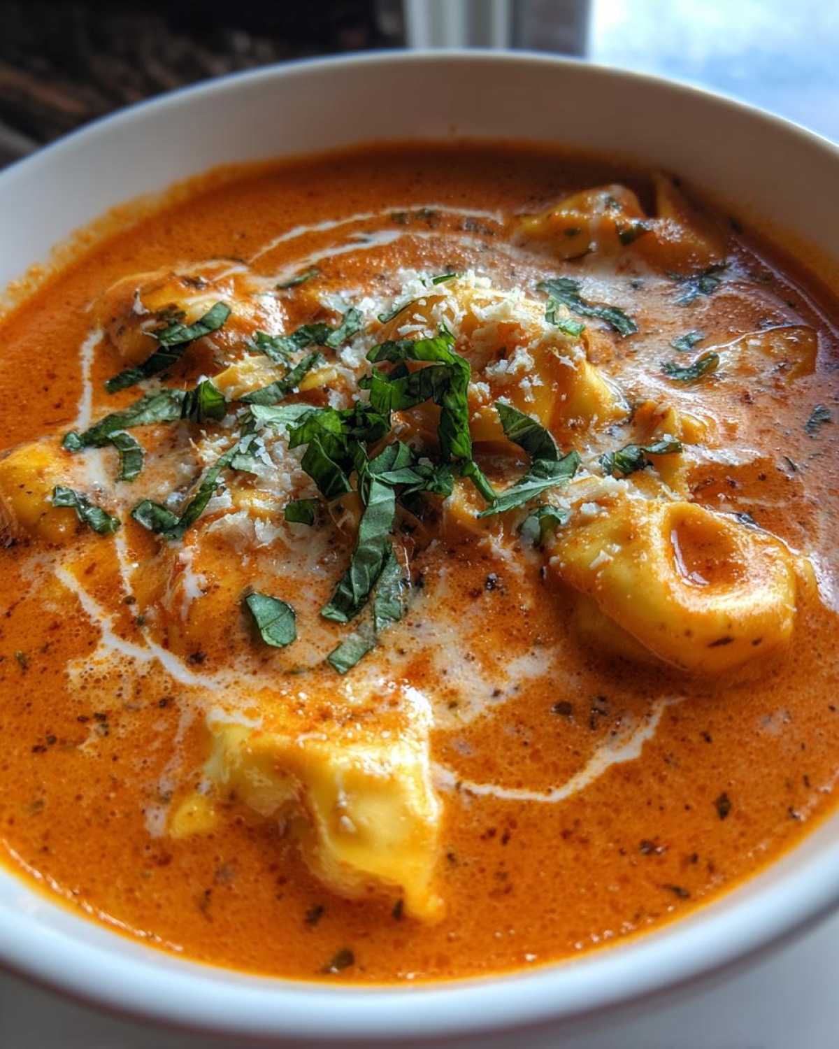 Creamy Tomato Tortellini Soup - detail 4