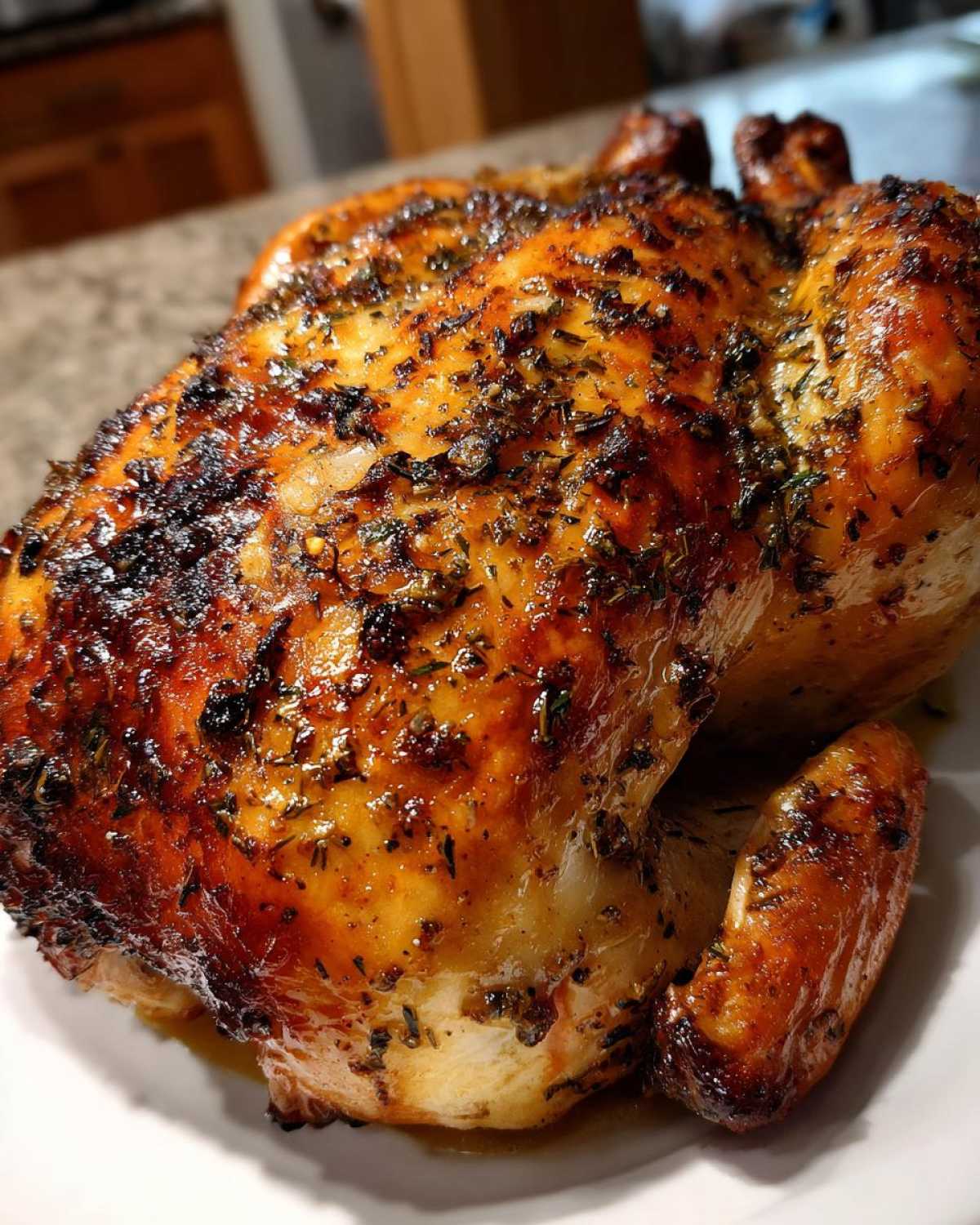 Garlic Herb Butter Roasted Chicken - detail 1